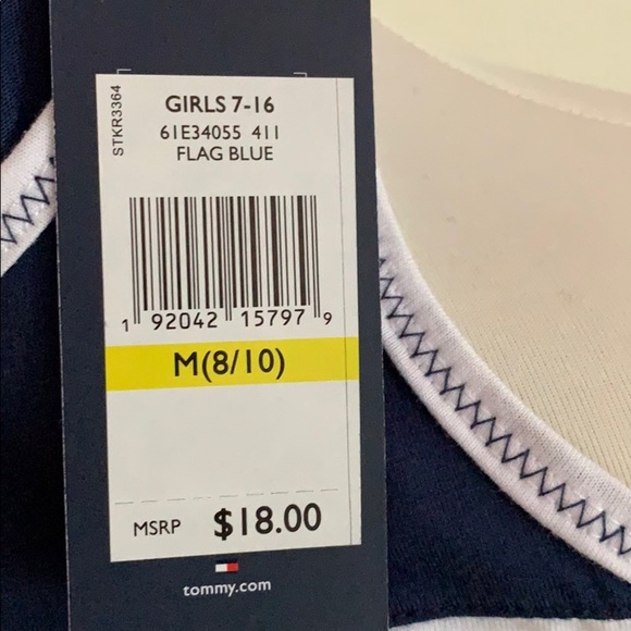 BNWT Timmy Hilfiger girls tank - Picture 3 of 5